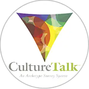The logo for Culture Talk, a company that provides an Archetype survey system