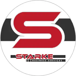 The logo for Starke Business Services, a Bookkeeping, Payroll and Financial Services company.